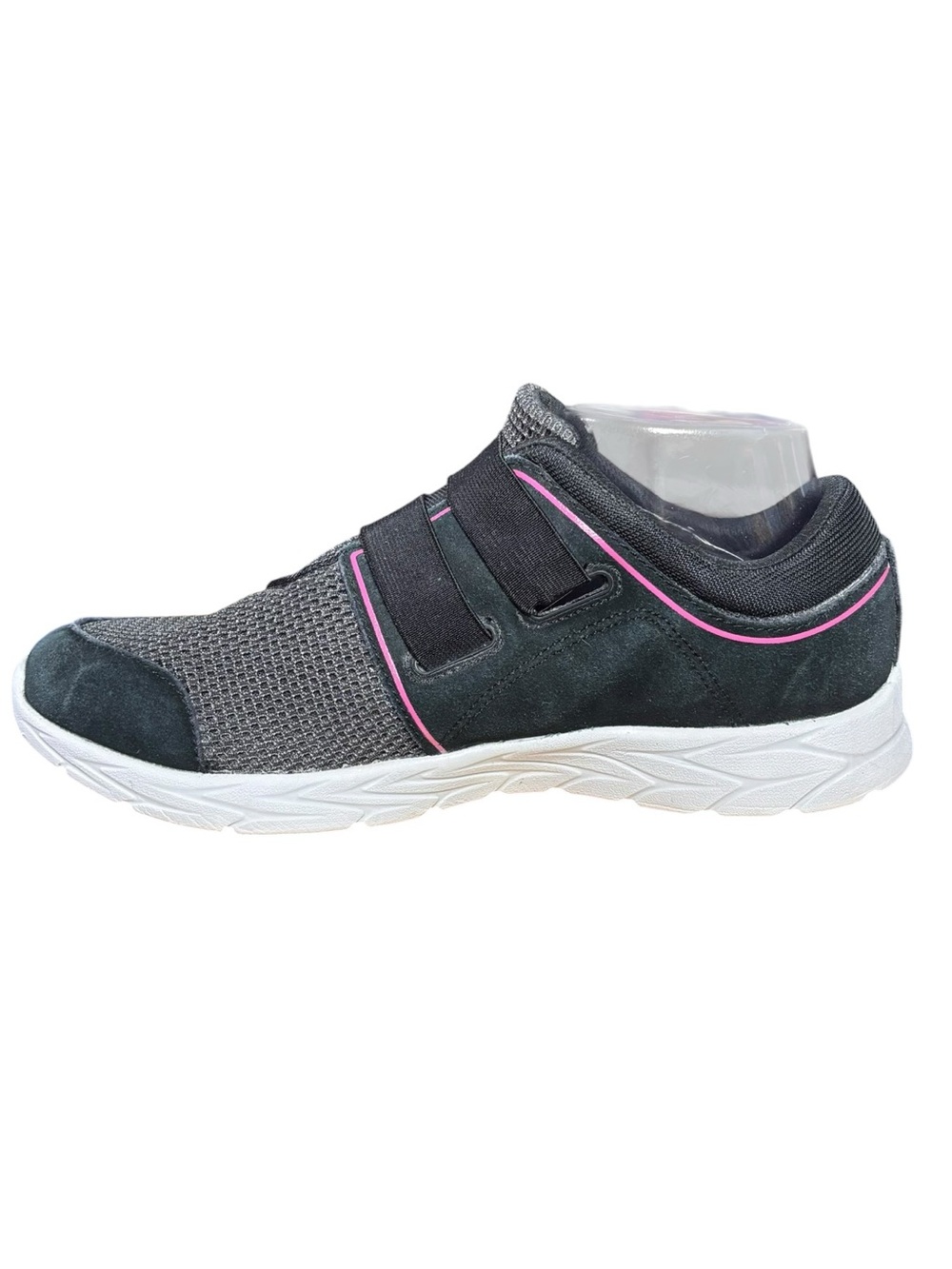 Vionic Brisk Ema Adjustable Mesh/Suede  Black Orthotic Sneakers – Sz 9 Wide - Picture 4 of 11